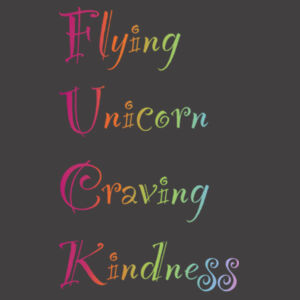 Kindness Front - AS Colour Womens Heavy Faded Tank Design