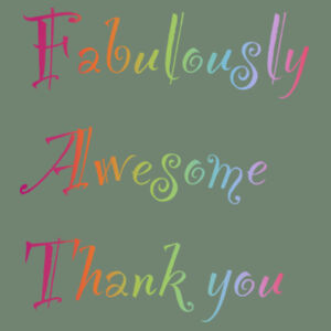 Fabulous - AS Colour Womens Premium Crew Design