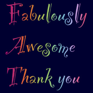 Fabulous - AS Colour Mens Organic Tee Design