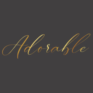Adorable - AS Colour Womens Heavy Faded Tank Design