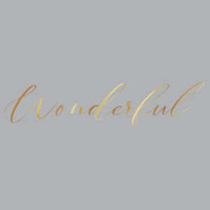 Wonderful - AS Colour Womens Yes Racerback Singlet Design