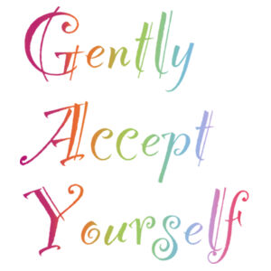 Gently Accept Yourself - AS Colour Womens Sunday Singlet Design