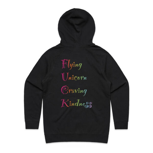 Kindness back - AS Colour Womens Supply Hood Thumbnail