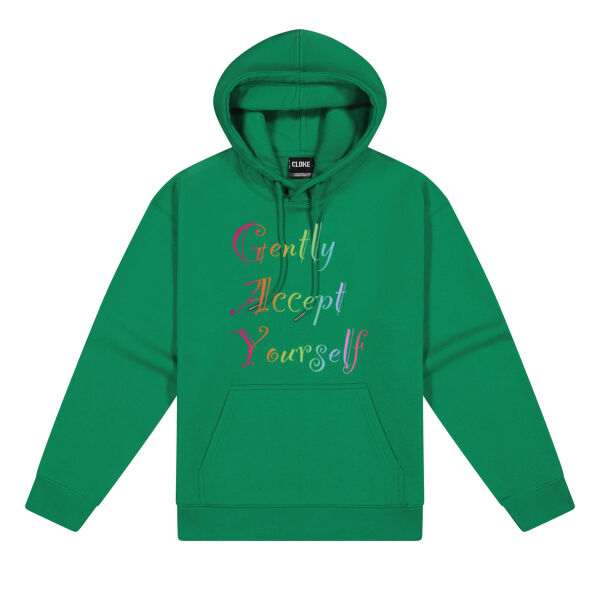 Gently Accept Yourself - Cloke Womens Origin Hoodie Thumbnail
