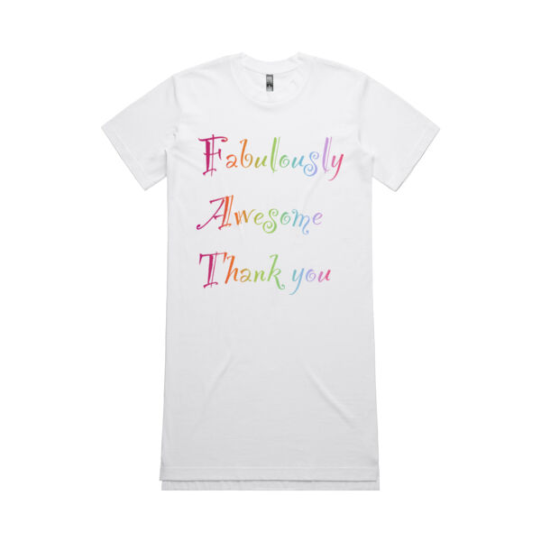 Fabulous - AS Colour Womens Oversized Dress Thumbnail