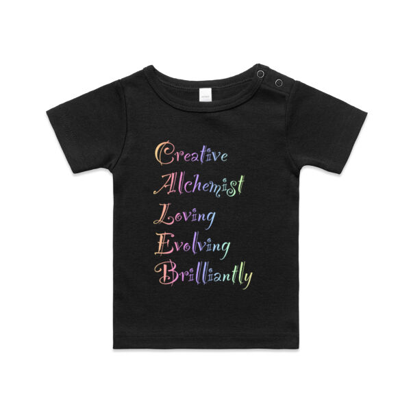 Caleb Colourful - AS Colour Organic Infant Wee Tee Thumbnail
