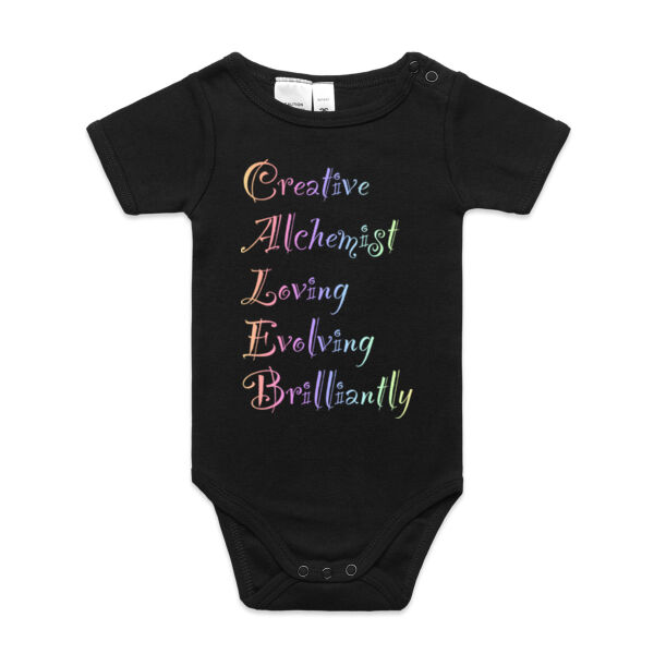 Caleb Colourful - AS Colour Organic Infant Mini-Me One-Piece Thumbnail