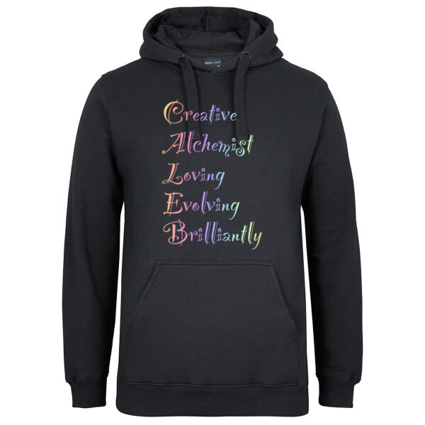 Caleb Colourful - JB's Mens Fleecy Hoodie Thumbnail