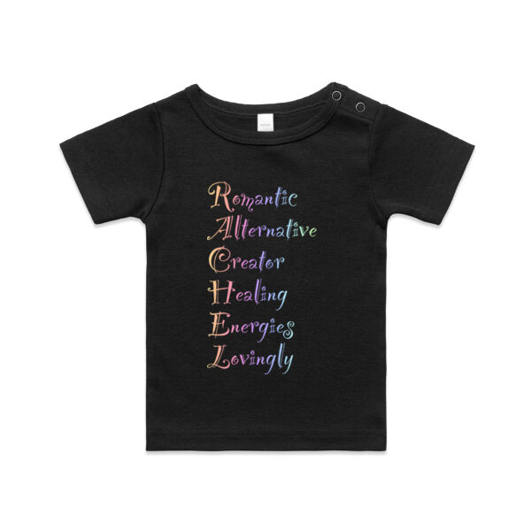 Rachel Colourful - AS Colour Organic Infant Wee Tee Thumbnail