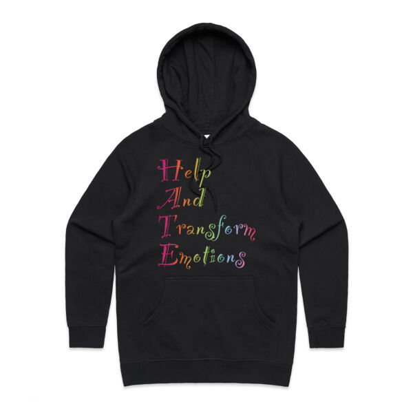 Help Front Print - AS Colour Womens Supply Hood Thumbnail