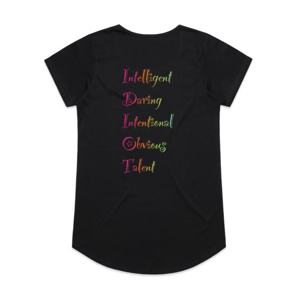 Intelligent Back Print - AS Colour Womens Mali Tee Thumbnail