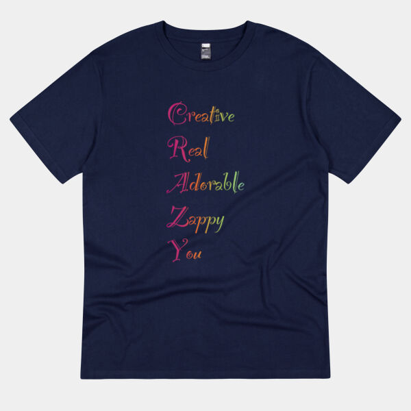 Creative Front Print - Thread Project Unisex Summer Tee Thumbnail