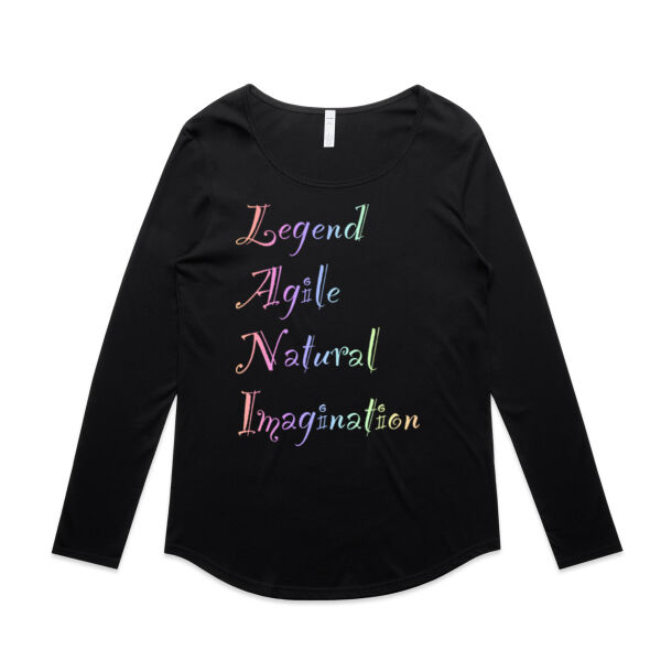 Lani - AS Colour Womens Mali Long Sleeve Tee Thumbnail